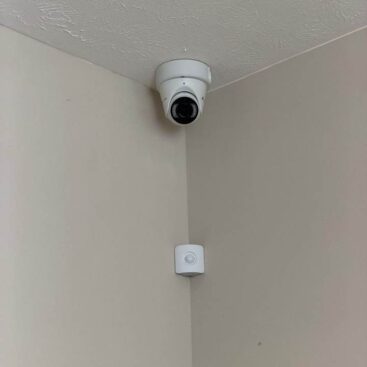 Indoor dome camera and motion sensor